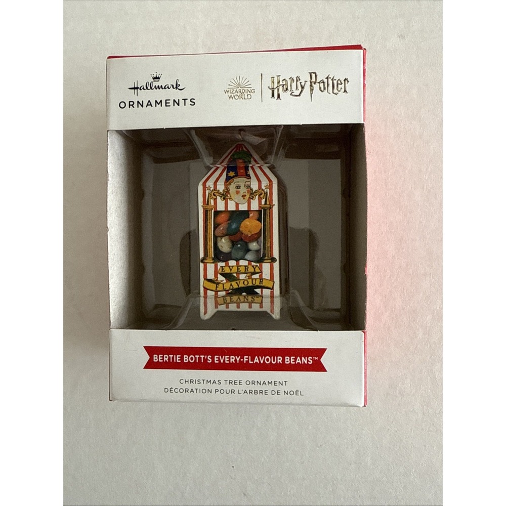 Hallmark Christmas Ornament HARRY POTTER  Bertie Bott's Every-Flavour Beans 2024